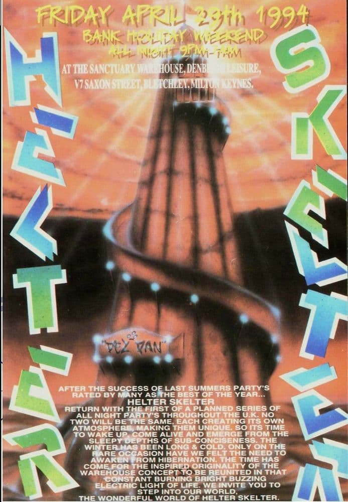 Helter Skelter - Bank Holiday Weekend - 1994 - Pack 1 - 4 x CD Pack