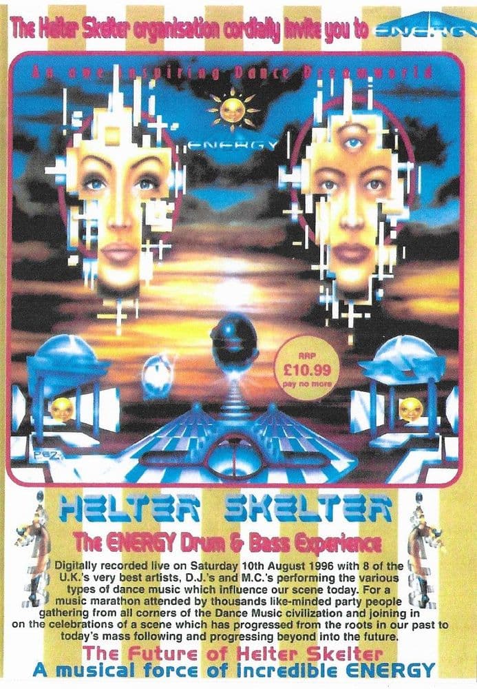Helter Skelter - Energy 1996 - Dnb - 4 x CD Pack