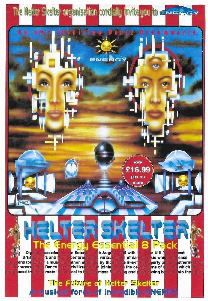 Helter Skelter - Energy 1996 - Old Skool - 8 X CD Pack