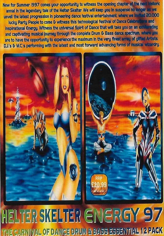 Helter Skelter - Energy 1997 - DNB - 12 CD Pack