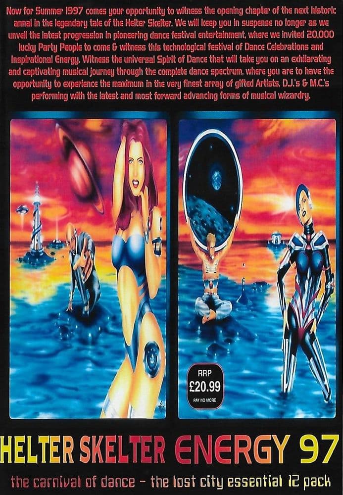 Helter Skelter - Energy 1997 - Main Room -12 CD Pack