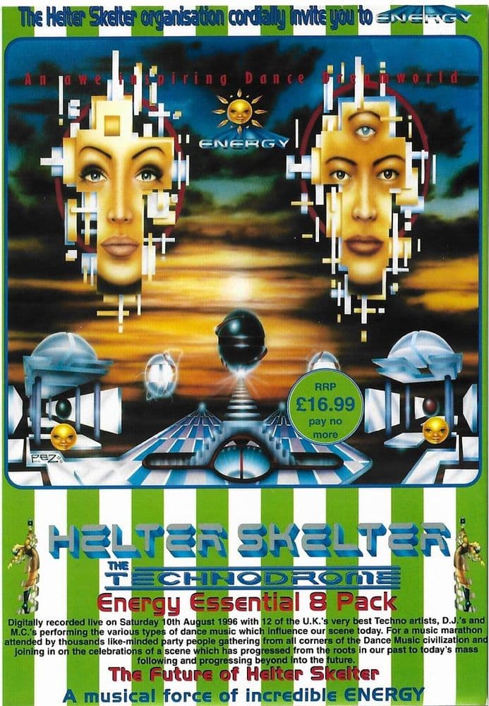 Helter Skelter - Energy 96 - Technodrome - 8 CD Pack