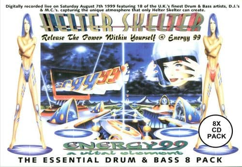 Helter Skelter - Energy 99 - Drum and Bass - CD Pack or USB