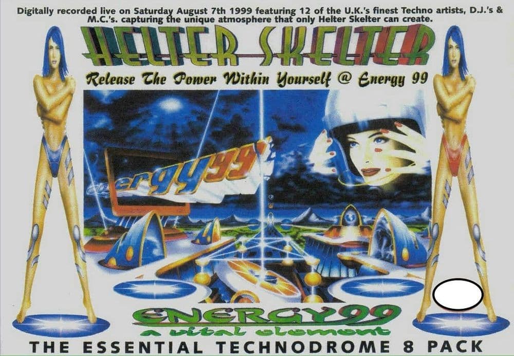 Helter Skelter - Energy 99 - Technodrome - CD Pack or USB