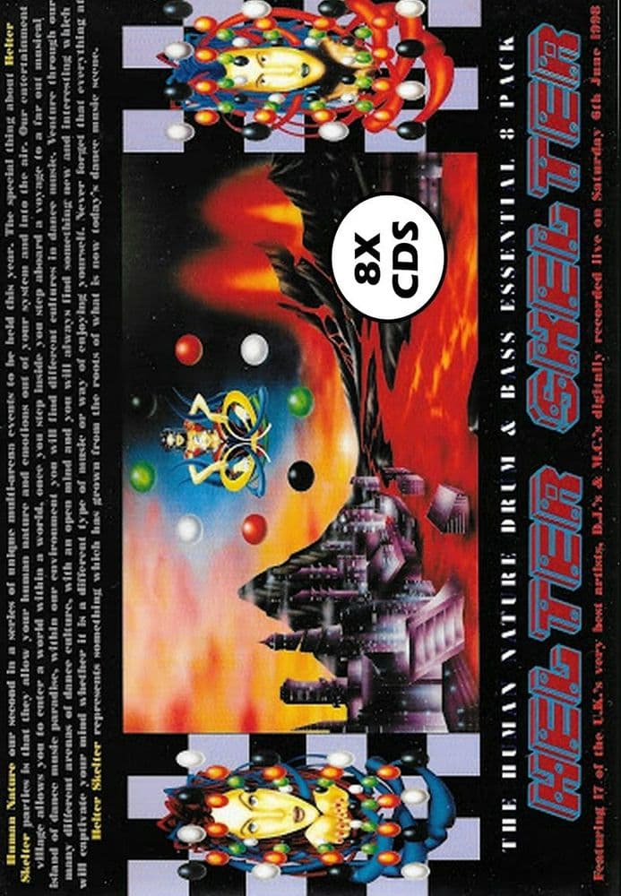 Helter Skelter - Human Nature - 1998 Drum & Bass - CD Pack