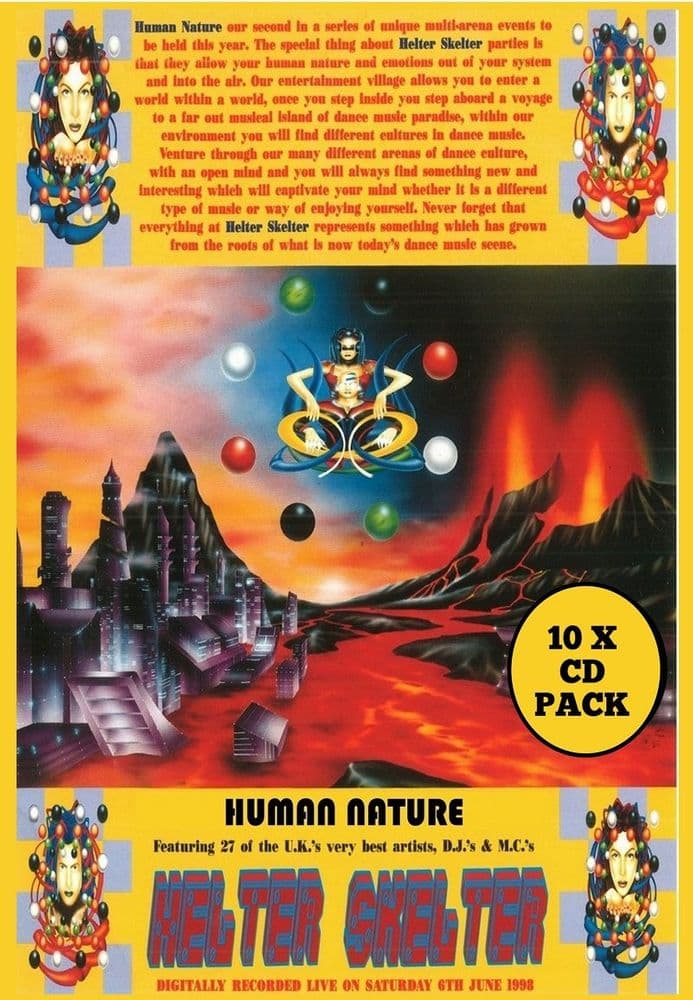 Helter Skelter Human Nature - 1998 - Hardcore CD Pack