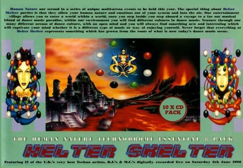 Helter Skelter  - Human Nature - 1998  Technodrome  CD Pack