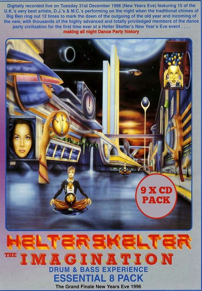 Helter Skelter - Imagination - 1996 - DNB - CD Pack