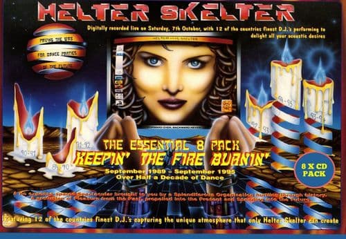 Helter Skelter - Keepin The Fire Burnin - 1995 - Main Room - CD Pack
