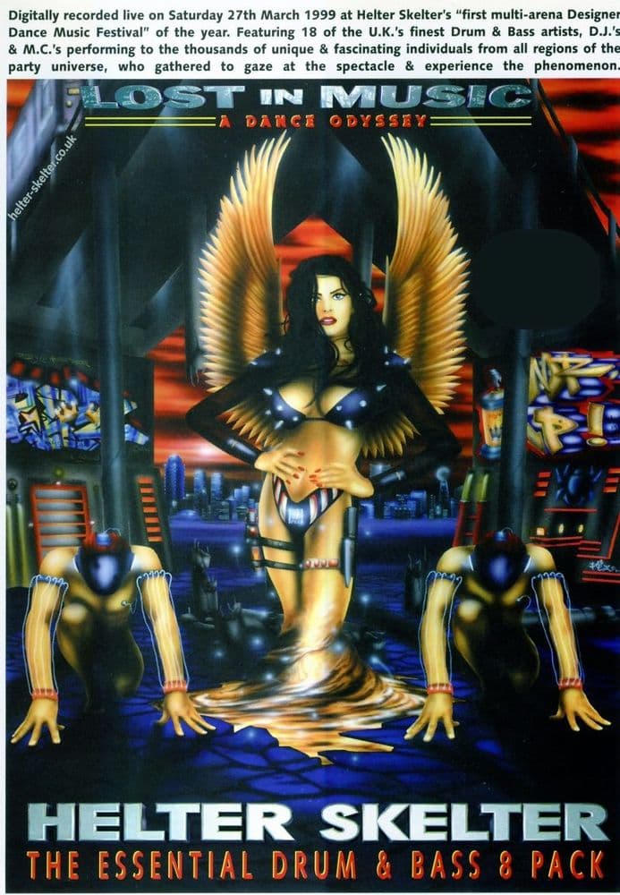 Helter Skelter - Lost In Music - 1999 - DNB - 8 x CD Pack or USB