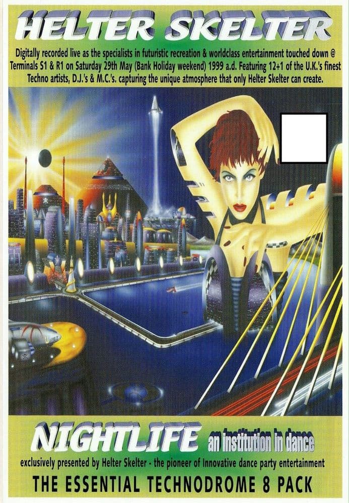 Helter Skelter - Nightlife - May 1999 - Technodrome - 8 x CD Pack or USB