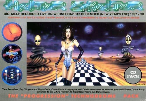 Helter Skelter - Progression - 1997 - Technodrome - CD Pack