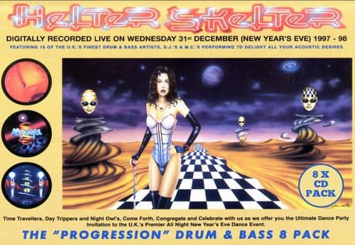 Helter Skelter - Progression - DNB -  CD Pack