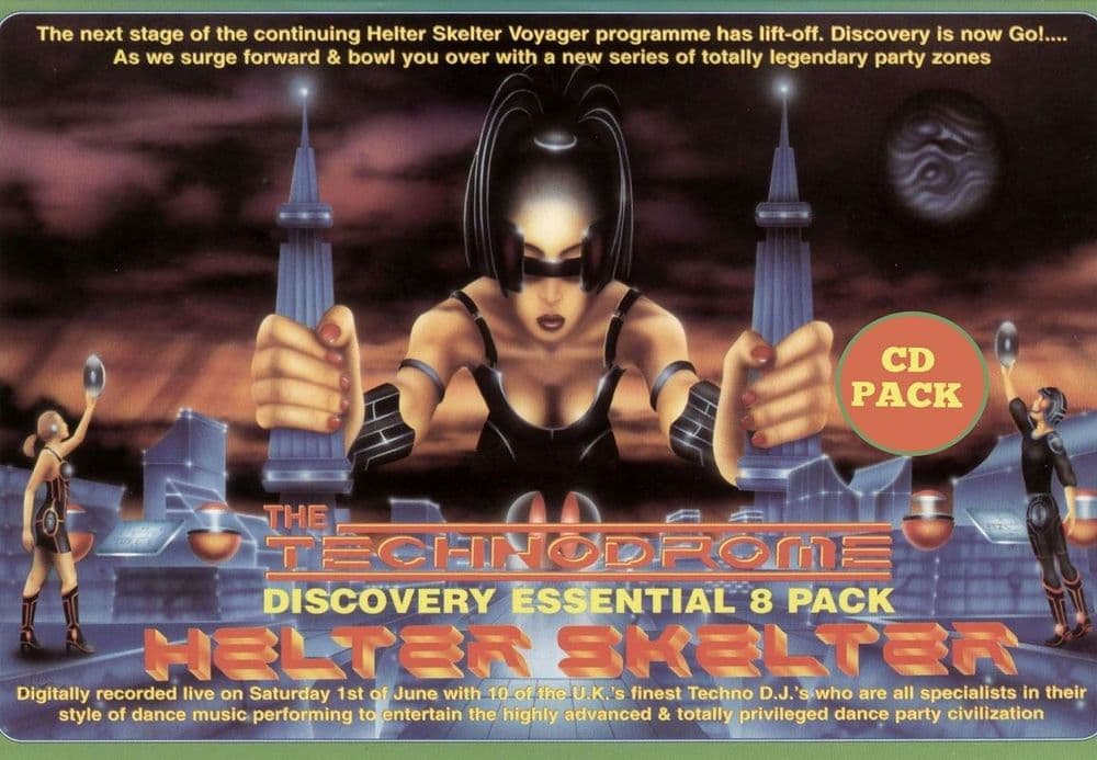 Helter Skelter - The Discovery - 1996 - Techno - CD Pack