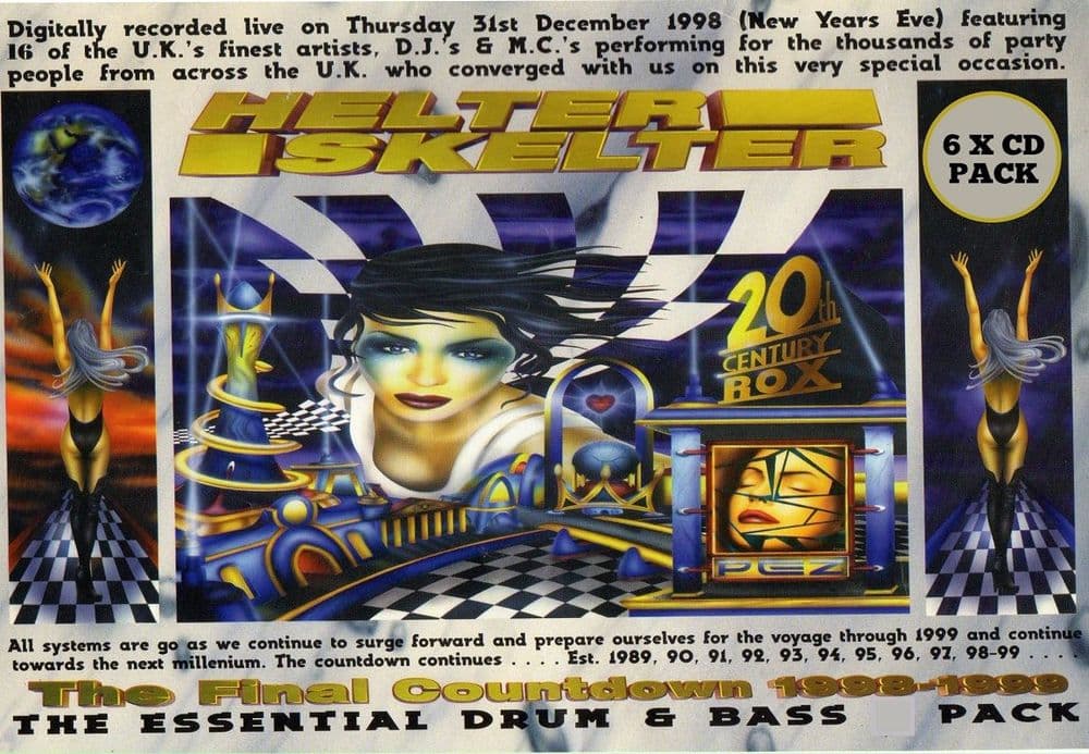 Helter Skelter - The Final Countdown - 1998 - DNB - CD Pack