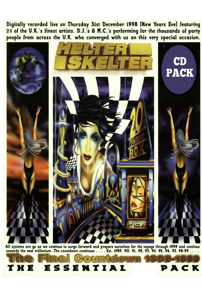 Helter Skelter - The Final Countdown -1998 - Hardcore CD Pack