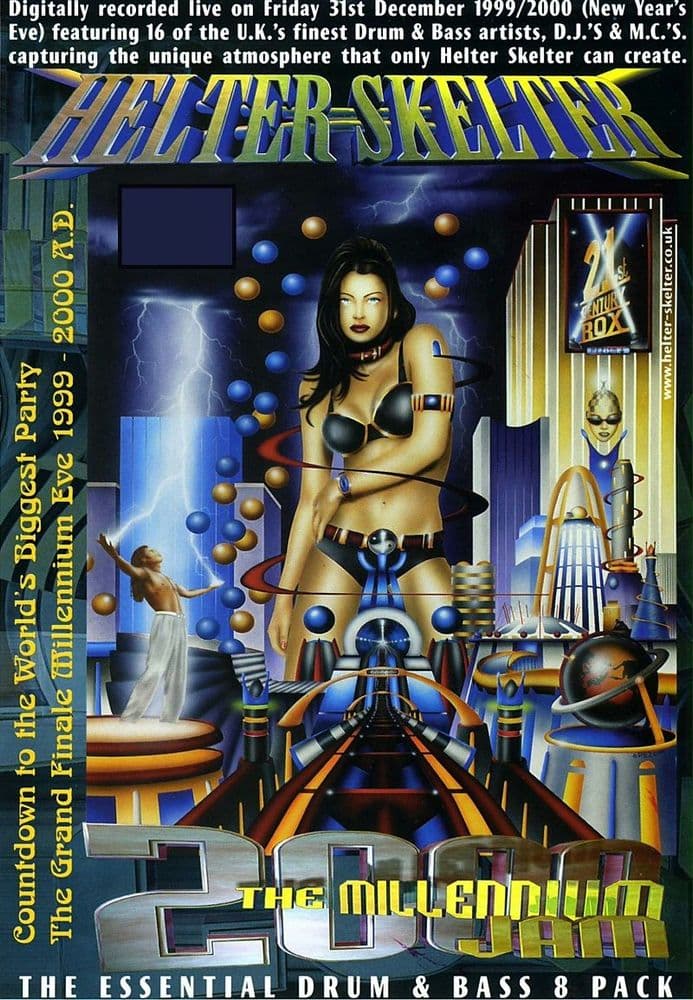 Helter Skelter - The Millennium Jam 1999 - DNB - CD Pack or USB