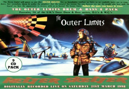 Helter Skelter - The Outer Limits - 1998 - Drum & Bass - CD Pack