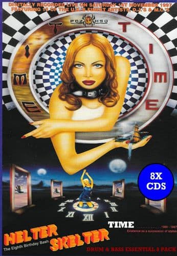 Helter Skelter  - Time - 1997 - Drum & Bass  CD Pack