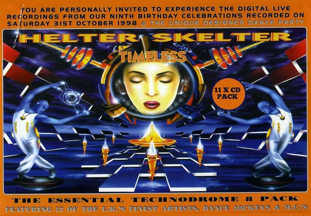 Helter Skelter - Timeless - Techno - CD Pack