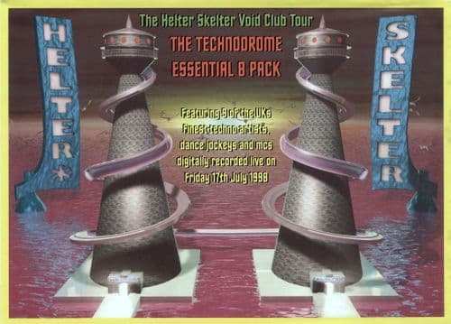 Helter Skelter - Void Club Tour - July 1998 - Technodrome - 8 x CD Pack or USB