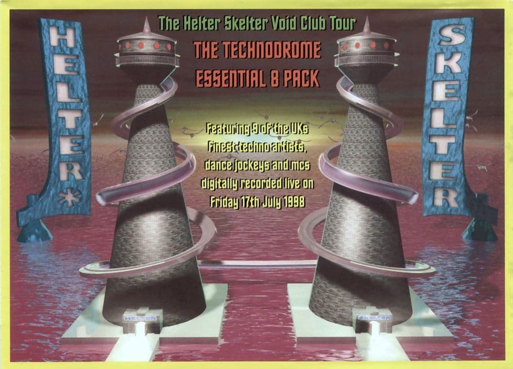 Helter Skelter - Void Club Tour - July 1998 - Technodrome - 8 x CD Pack or USB