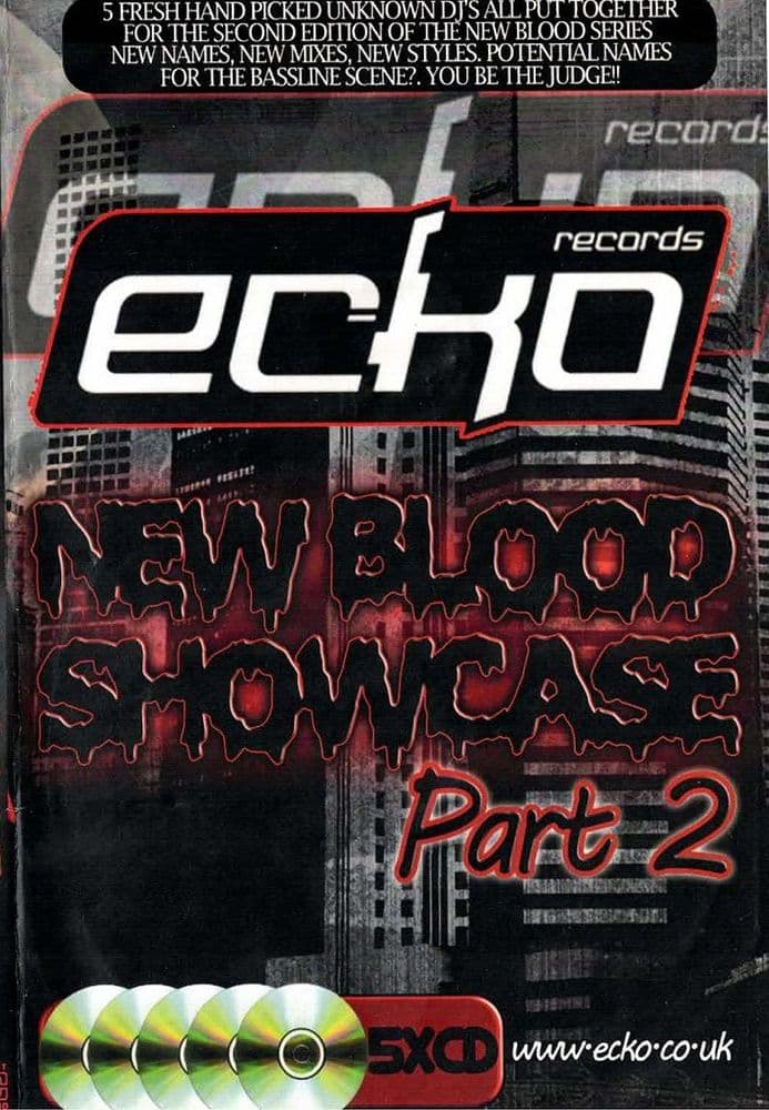 New Blood Showcase - Part 2 - CD Pack
