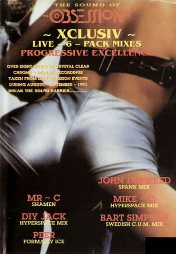 Obsession - Xclusiv - Progression Excellence - 1993 - CD Pack