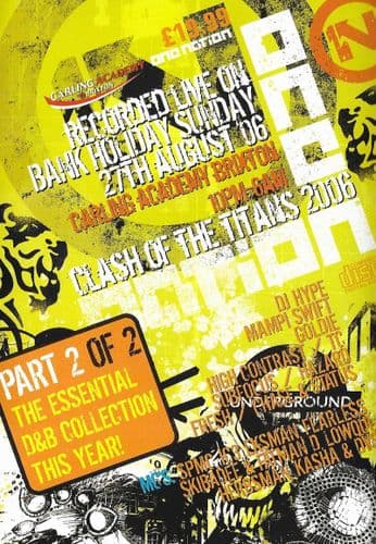 One Nation - Clash Of The Titans 2006 Part 2 - CD Pack