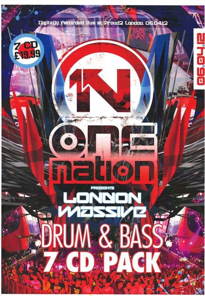 One Nation - London Massive - DNB CD Pack