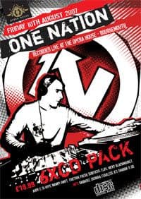 One Nation Opera House August 2007 CD Pack