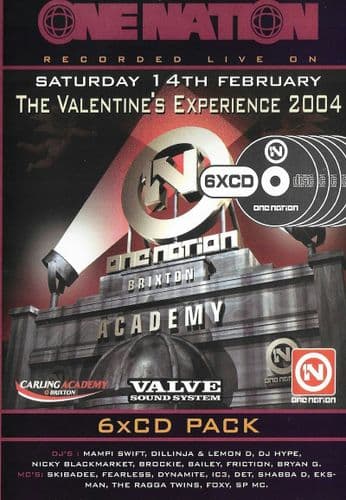 One Nation - Valentines Experience - 2004 - CD Pack