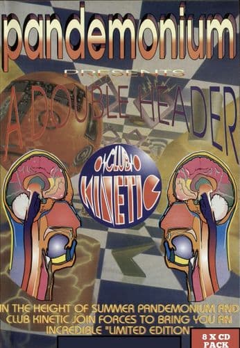 Pandemonium - Double Header - Klub Kinetic - 1995 - CD Pack