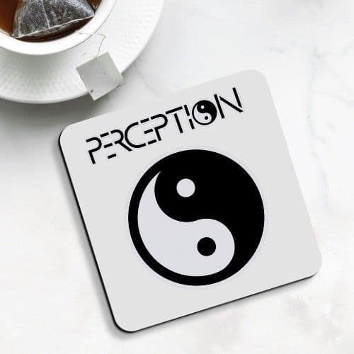 Perception - Drinks Coaster - Classic Logo