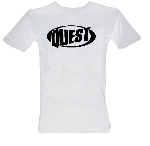Quest - Classic Swirl Logo  - T-shirt