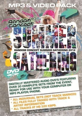 Random Concept Summer Gathering 2012 MP3 DVD Pack