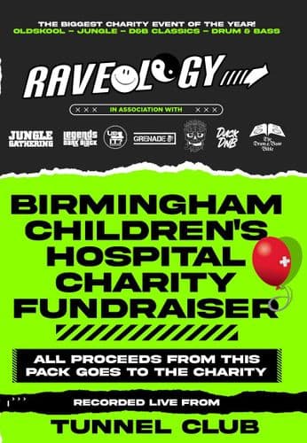 Raveology - Birmingham Children's Hospital Charity Fundraiser - 2024 - CD Pack