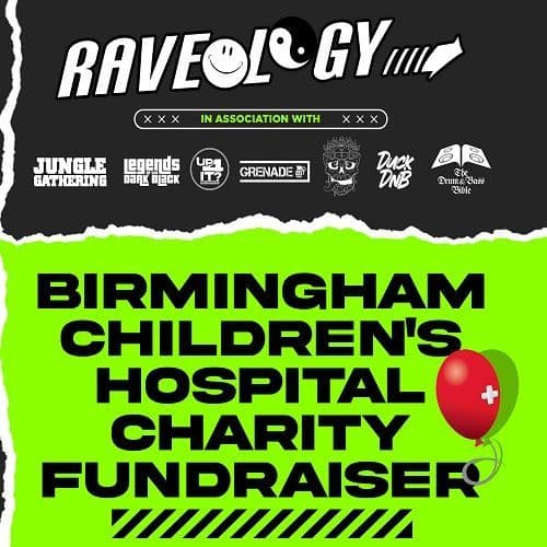 Raveology - Birmingham Children's Hospital Charity Fundraiser - 2024 - USB