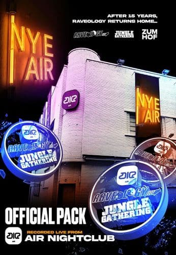 Raveology VS Jungle Gathering - New Years Eve 2024 - CD Pack
