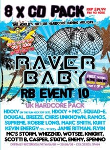 Raver Baby 10 CD Pack