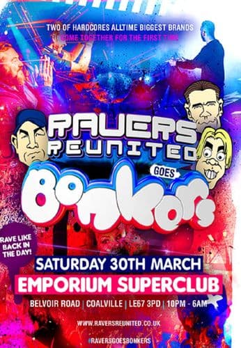 Ravers Reunited - Goes Bonkers 2019 - CD Pack