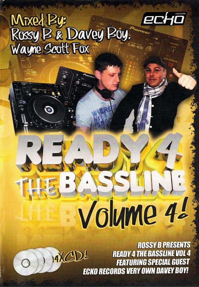 Ready 4 The Bassline - Volume 4 - CD Pack