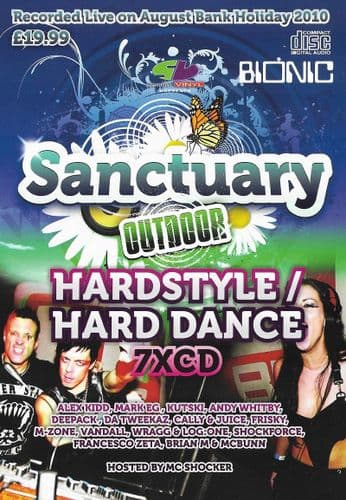 Sanctuary 2010 - Hardstyle 7 CD Pack
