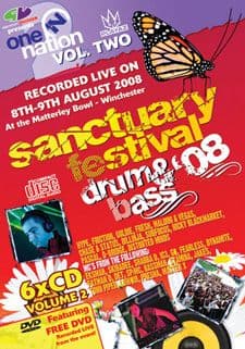 Sanctuary Outdoor Festival 2008 Drum & Bass CD Pack Vol 2