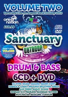 Sanctuary Outdoor Festival 2010 Drum & Bass CD Pack Vol2