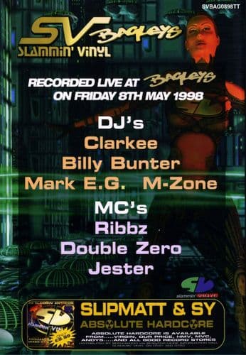 Slammin Vinyl - Bagleys - May 1998 - Techno & Trance
