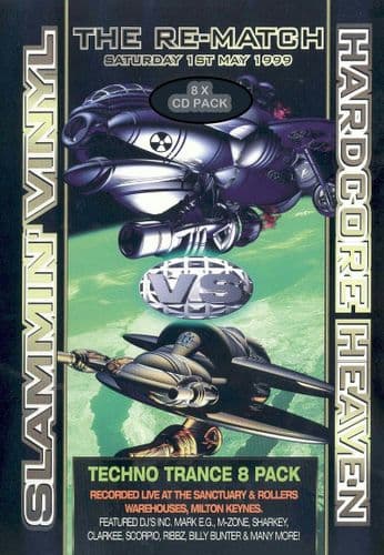 Slammin Vinyl Vs Hardcore Heaven - The Re-Match - 1999 - Techno CD Pack