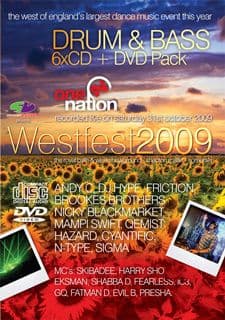 Slammin Vinyl Westfest 2009 Drum & Bass CD Pack
