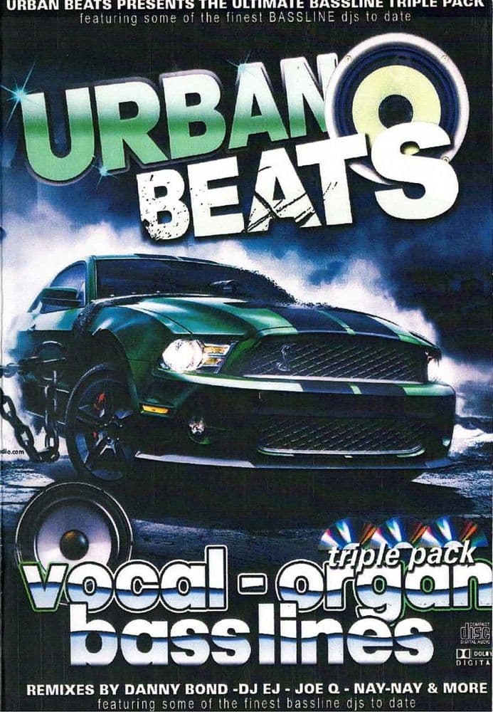 Urban Beats - Vocal Organ Basslines  - CD Pack
