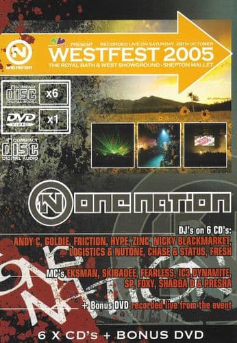 West Fest  - 2005 Drum and Bass 6 CD & DVD pack